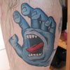 Santa Cruz Skateboard Logo Tattoo